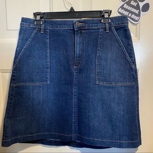 GAP ‘Jane Pocket’ Denim Skirt